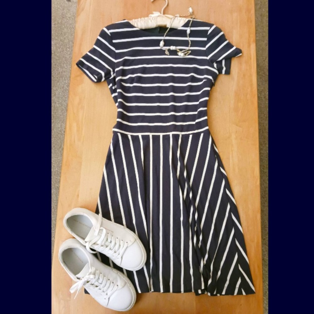 Striped Cotton Dress
